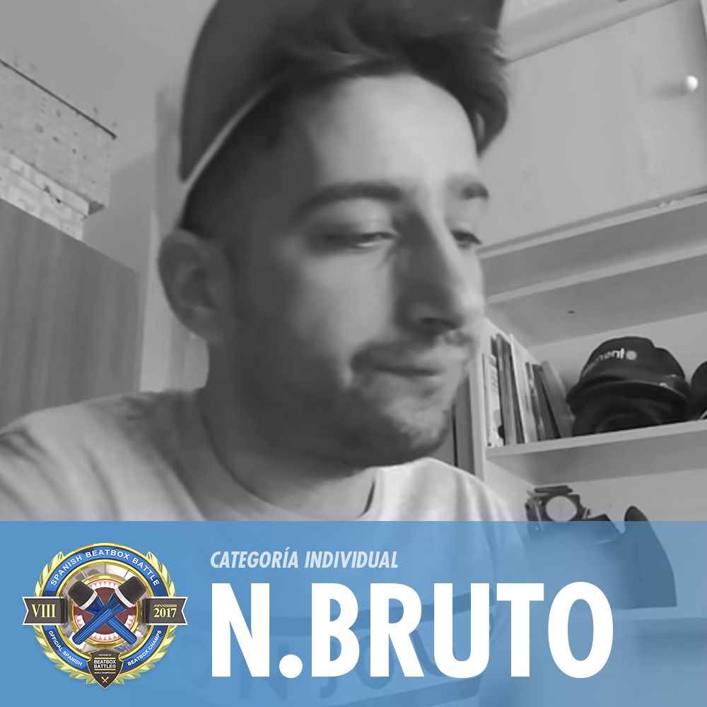Spanish_Beatbox's tweet photo. Nueva inscripción a la categoría individual: N.Bruto (Madrid) https://t.co/esbDCb0W2g

¡Plazo hasta el 6 de junio! #spanishBBB2017 https://t.co/dt7HJwBwQH