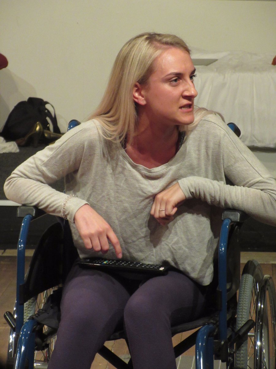 Eleanor_EHughes's tweet image. Today, 3.30pm @ThoseLegs17 at the Mission Theatre. Be there and meet Georgia and her housemates ⭐️ "Funny, touching, compelling performance"