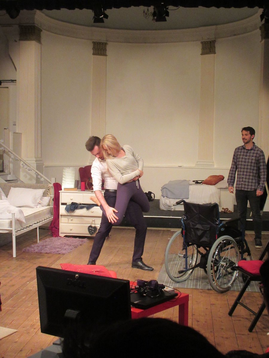 Eleanor_EHughes's tweet image. Today, 3.30pm @ThoseLegs17 at the Mission Theatre. Be there and meet Georgia and her housemates ⭐️ "Funny, touching, compelling performance"