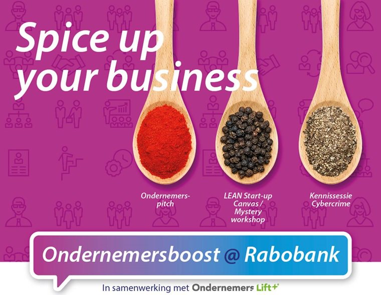 14 juni Ondernemersboost @RaboLvCM: kennissessies, #pitches van andere ondernemers &amp; antwoord op #ondernemersvragen. bit.ly/2rcijFB