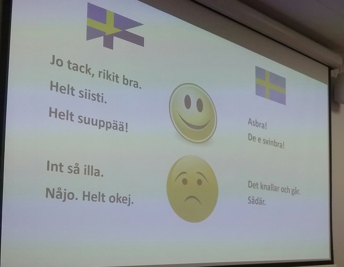 oneama's tweet photo. Education@aalto Swedish small talk in Finland and in Sweden. Helt suuppää! #eduaalto #aaltofestival #aaltouniversity https://t.co/OgBWT8TuBV