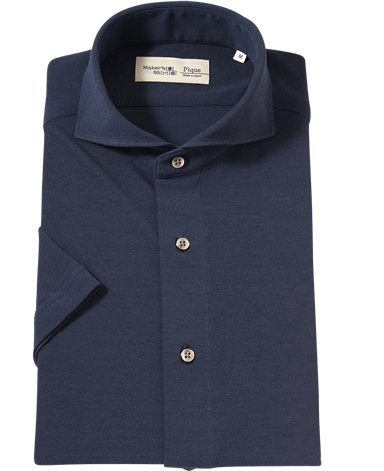 メーカーズシャツ鎌倉 鎌倉シャツ メンズ 暑い日も快適に過ごしたい方へ Ice Twist 強撚ピケシャツの半袖が入荷 まずはブラックとネイビーのカッタウェイ T Co Rcwbbpgluq 夏シャツ クールビズ 鎌倉シャツ T Co Krccttlut1