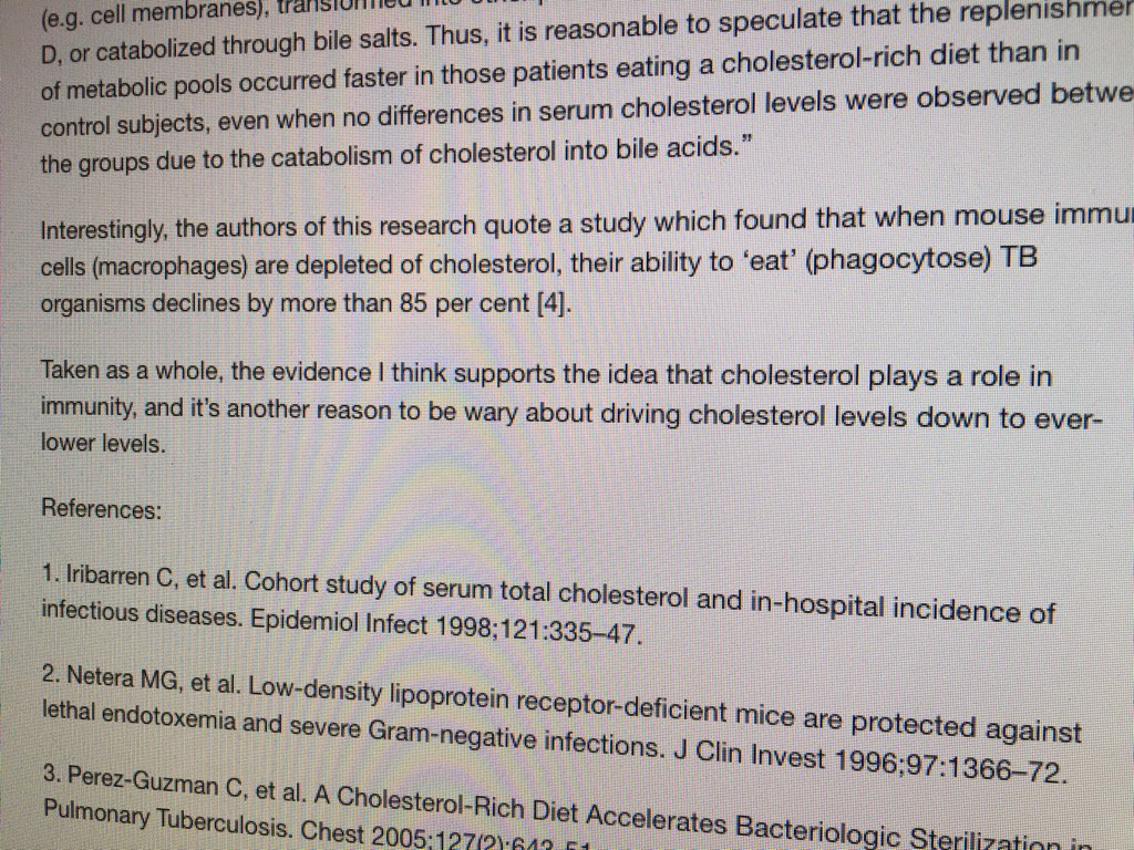 fmedassociates's tweet image. Cholesterol as an immune helper #cholesterol @DrFrankLipman @DrAseemMalhotra