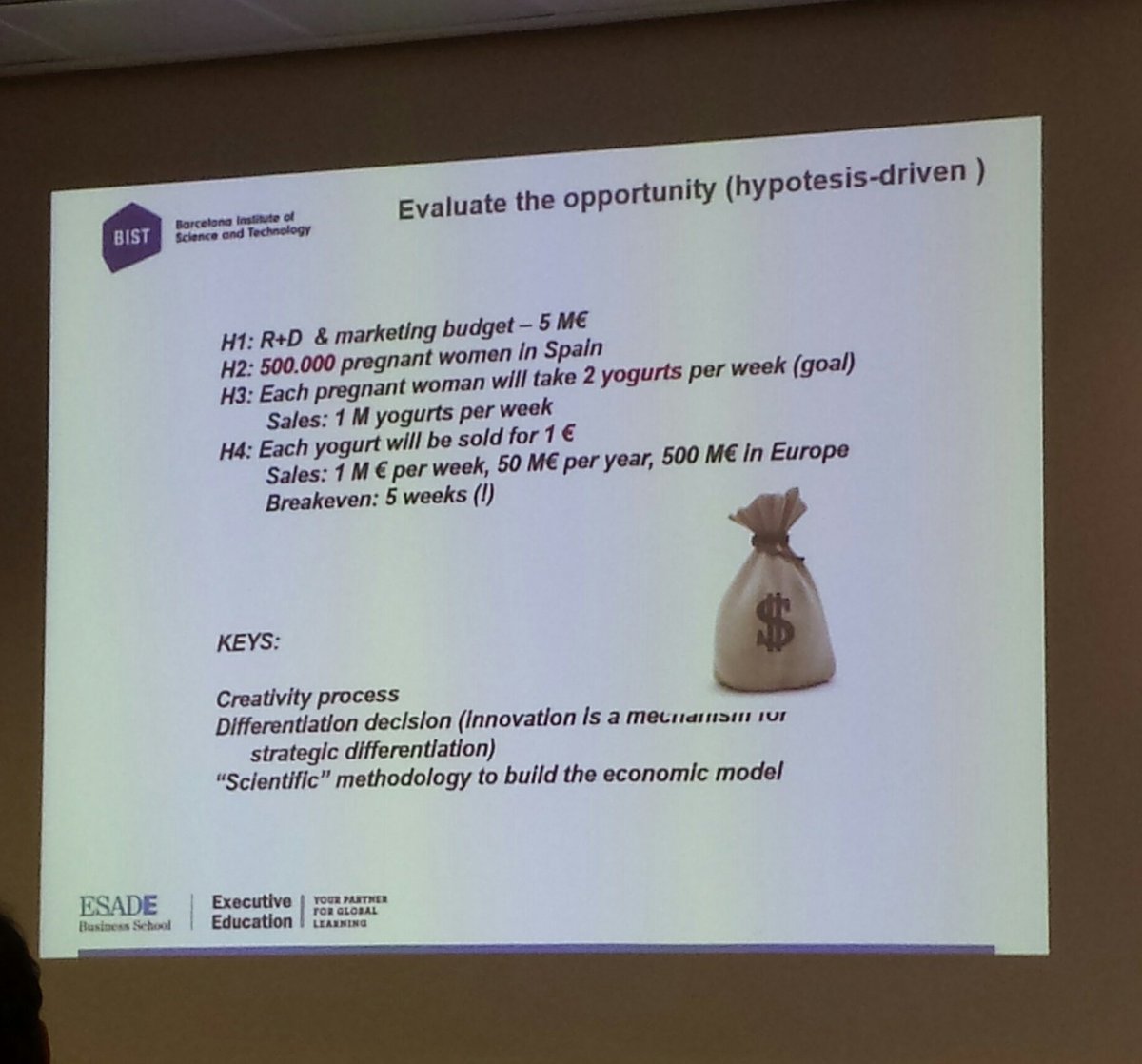 _BIST's tweet image. Market research needs hypotheses, like science #sciencetobusiness @ESADE @IRBBarcelona @ICFOnians @ICIQchem @CRGenomica @icn2nano @_IFAE