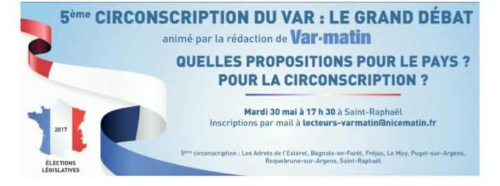 ScarabAssoc's tweet photo. #legislatives2017 #circo8305 #LeGrandDebat @VilleStRaphael @Var_Matin https://t.co/PSoarUc5lF