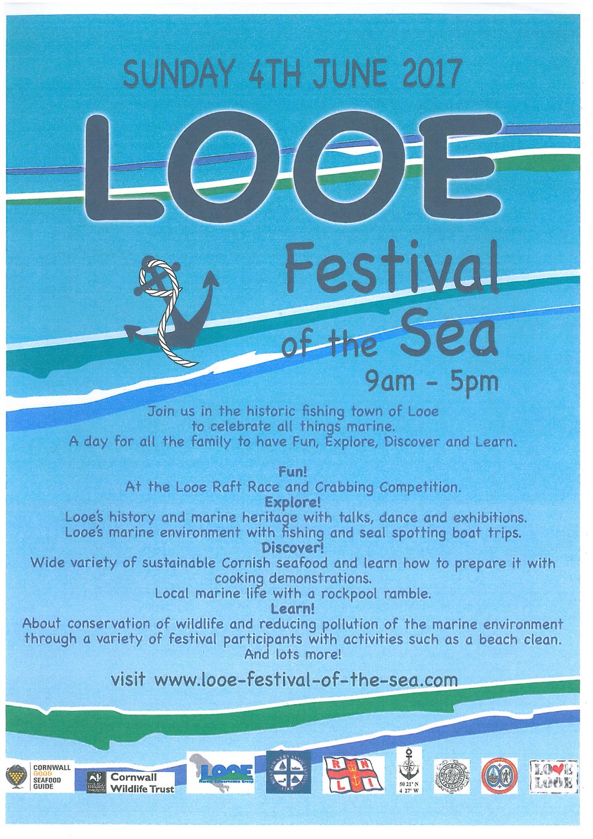 LooeLove's tweet photo. Celebrate all things Marine, #looe  Festival of the Sea &amp; Raft Race @LooeMCG https://t.co/bbsk4VnRAj