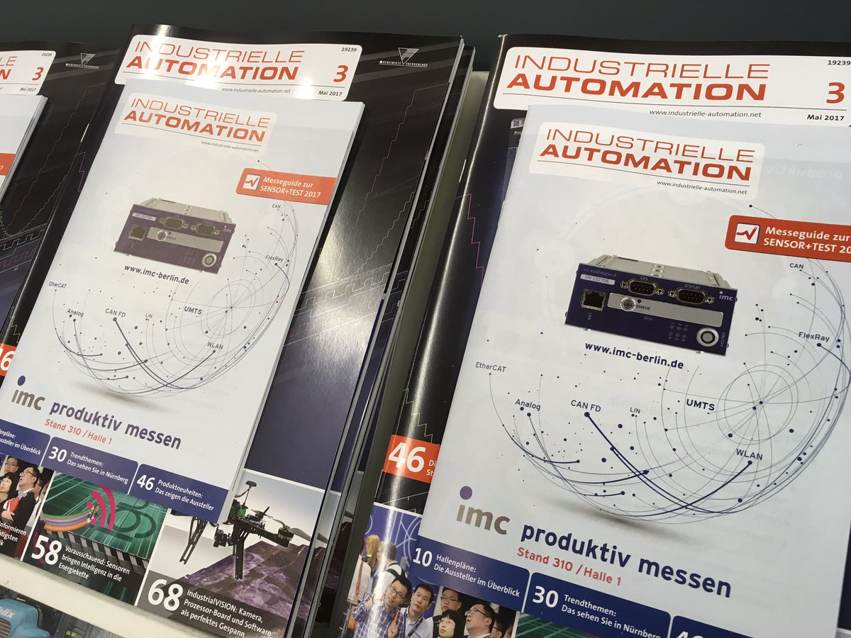 DirkSchaar's tweet photo. Verpassen Sie nicht den #Messeguide zur @sensorplustest #sensortest in #Nürnberg - bei uns in Halle 1 https://t.co/kAHqmUGNdl