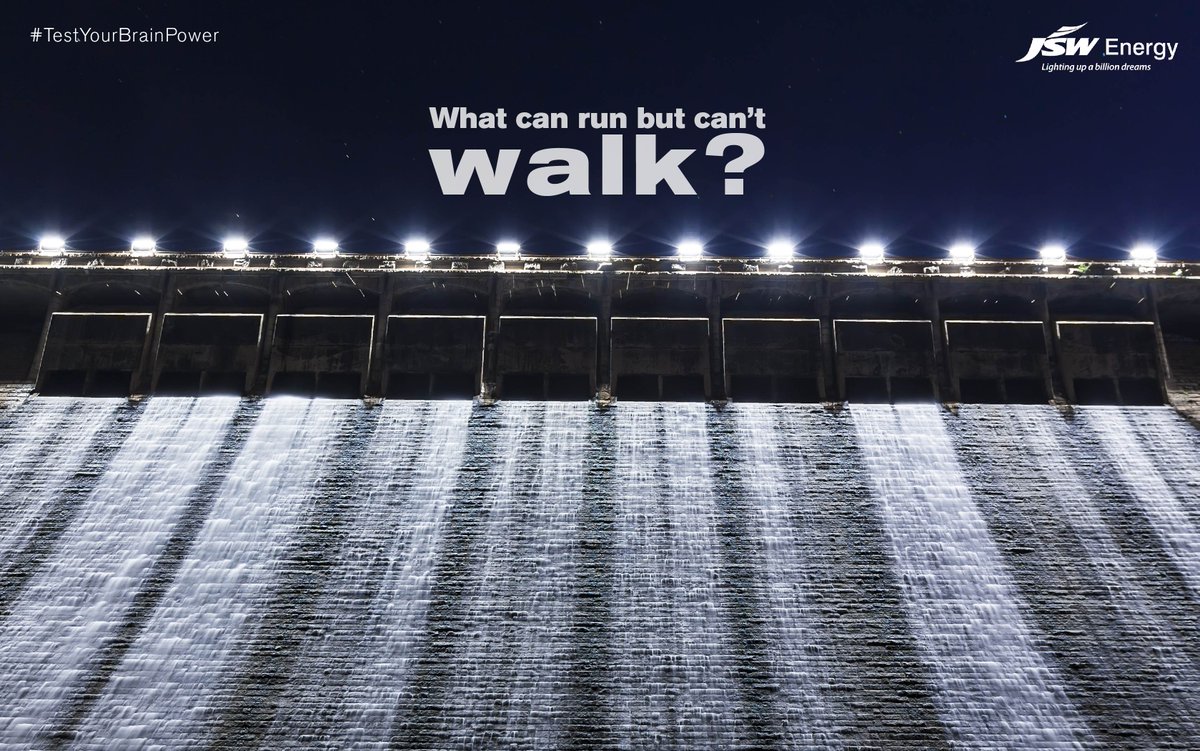 JSWEnergy's tweet photo. #TestYourBrainPower with this easy riddle and challenge your friends to see who’s the smarter one. #JSWenergy https://t.co/BIwydbo91q
