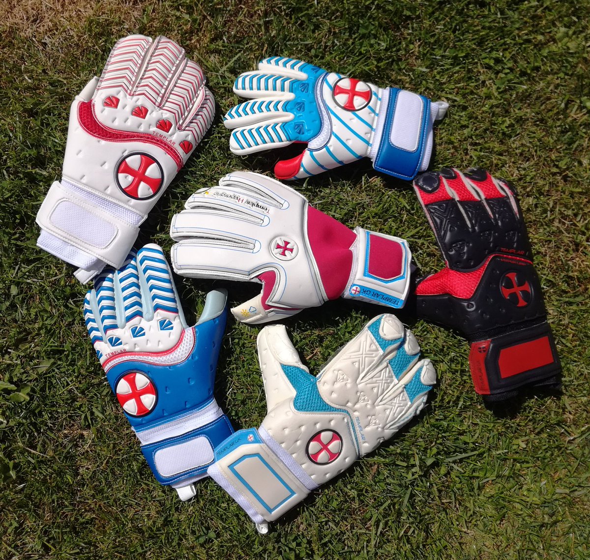 GkTemplar's tweet photo. Come and check out the current Templar range.
Pro gloves at grassroots prices.
Gloves for all conditions and preferences
#TemplarRevolution https://t.co/xAbxGFZX9N