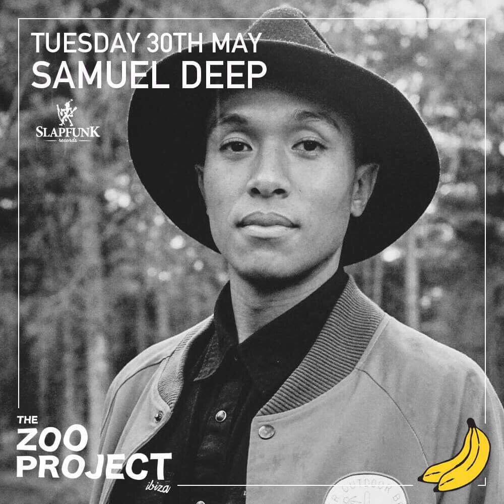 thezooproject's tweet photo. Is #SamuelDeep showing up in #Ibiza for his first appearance of 2017? Join us from 17.00 to find out ๐ #thezooproject @SlapFunkRecords https://t.co/SdFR90GR7Y