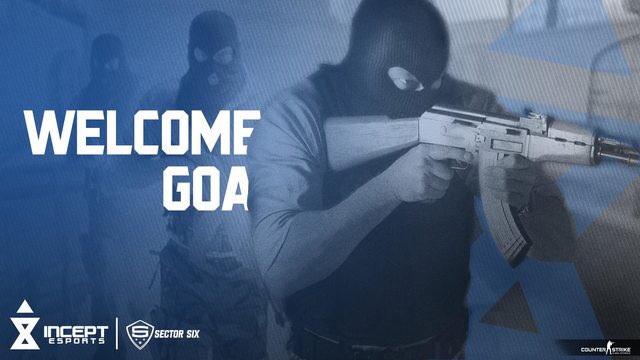 IncepteSports's tweet photo. We are excited to announce our new 5th for #InceptCSGO, Welcome Goa to the #InceptFAM! https://t.co/lp0xK9GD9y
