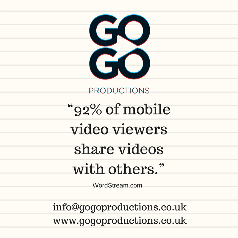 GoGoProduction1's tweet photo. Whats your #business doing to reach customers using their mobile phones? Get your #onlinevideo from £399, info@gogoproductions.co.uk https://t.co/Vq1Z51ecgU