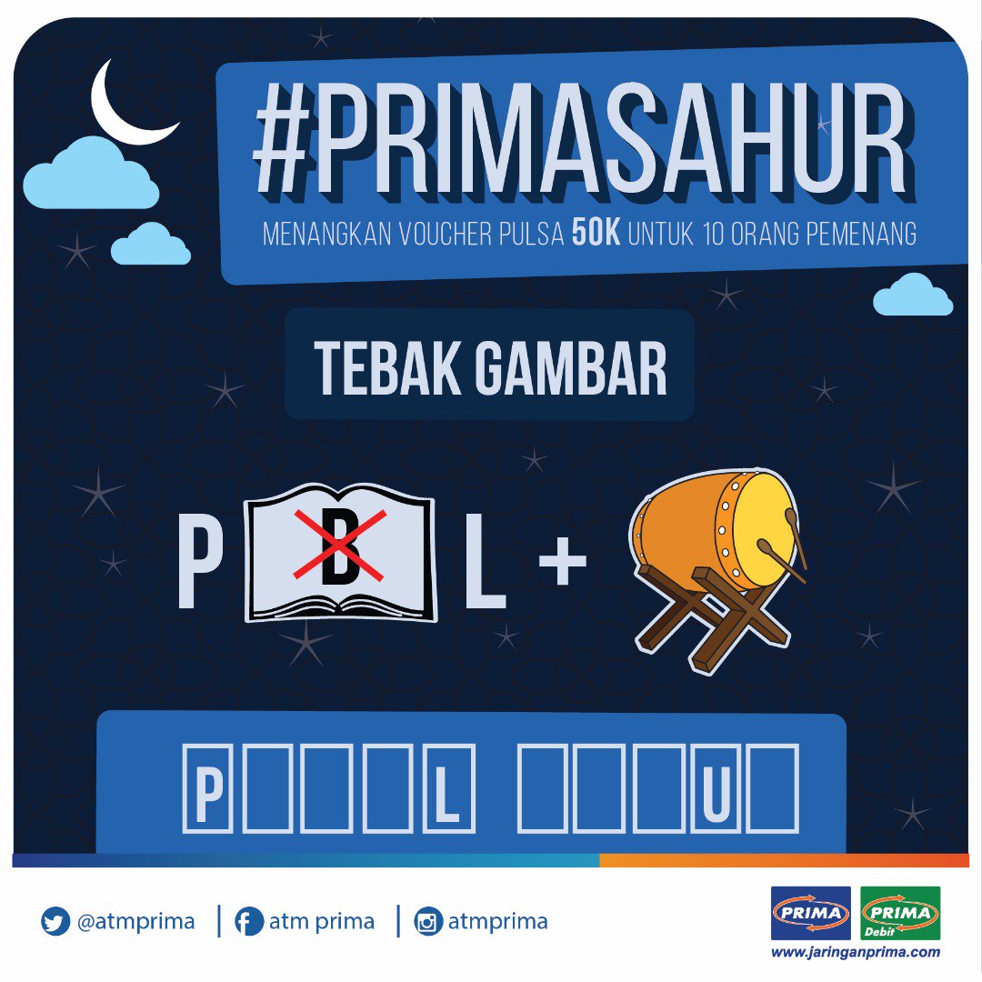 2. Tebak gambar dibawah dengan menjawab di kolom komentar. Jangan lupa beri hashtag #PRIMASAHUR dan tag <a href="/atmprima/">atmprima</a> &amp; 2 temanmu (3)