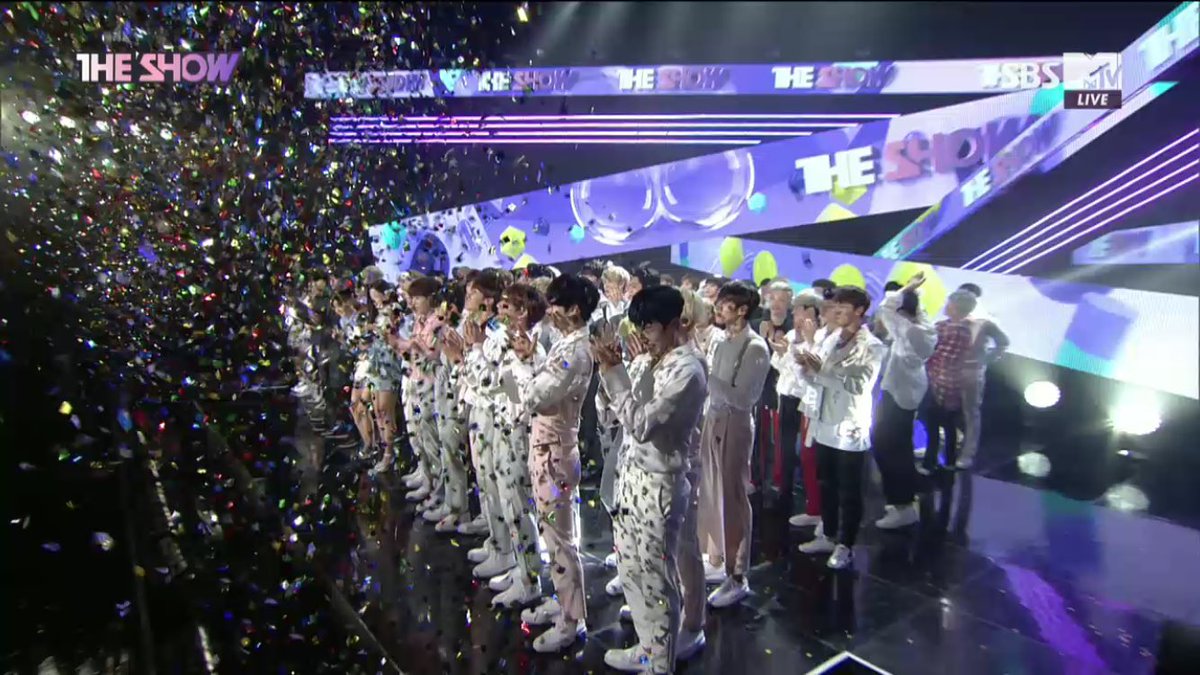 SEVENTEEN WON TODAY!!!!! #DontWannaCry1stWin