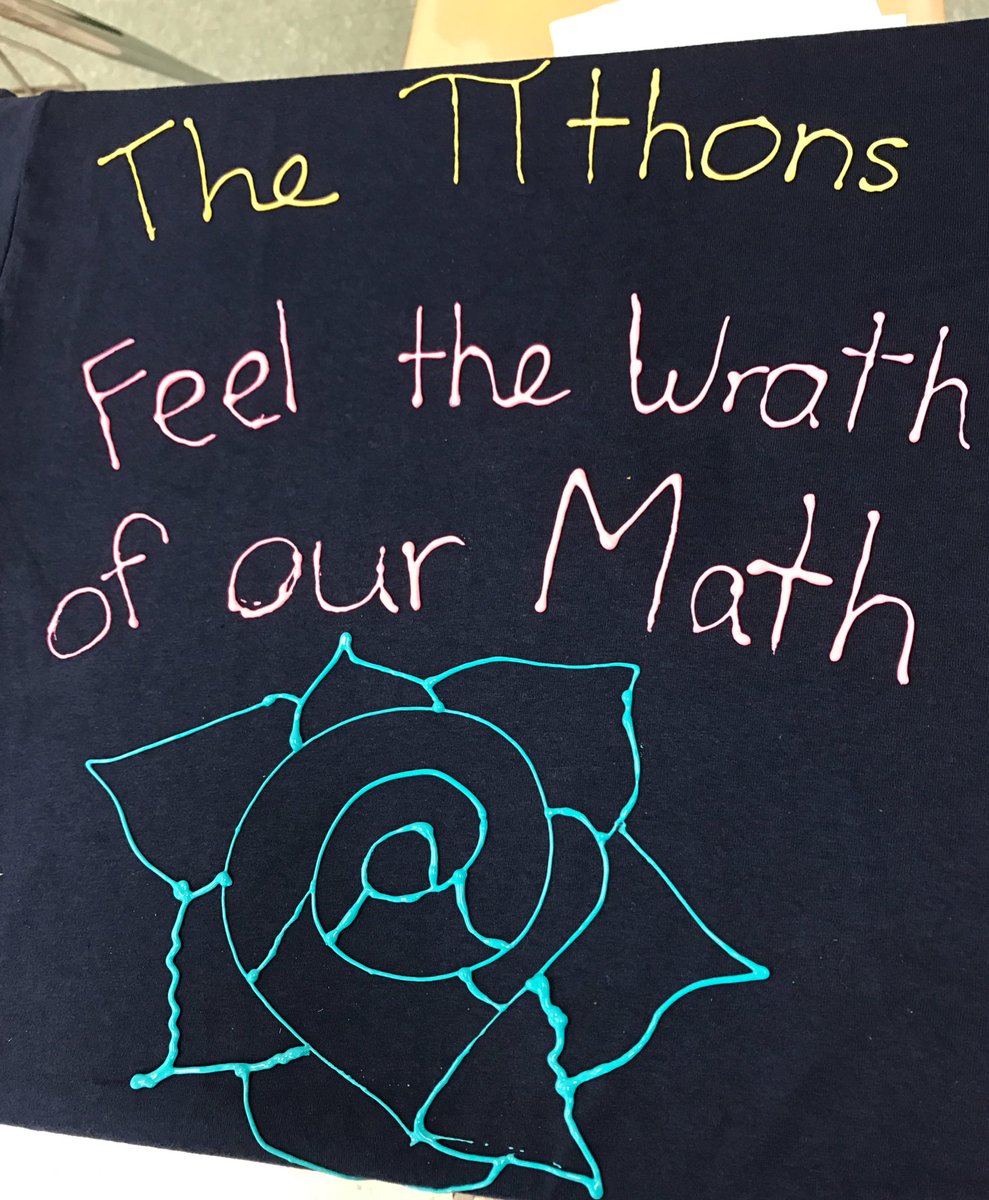 Ocean County Math League competition today. Go Pi-thons!