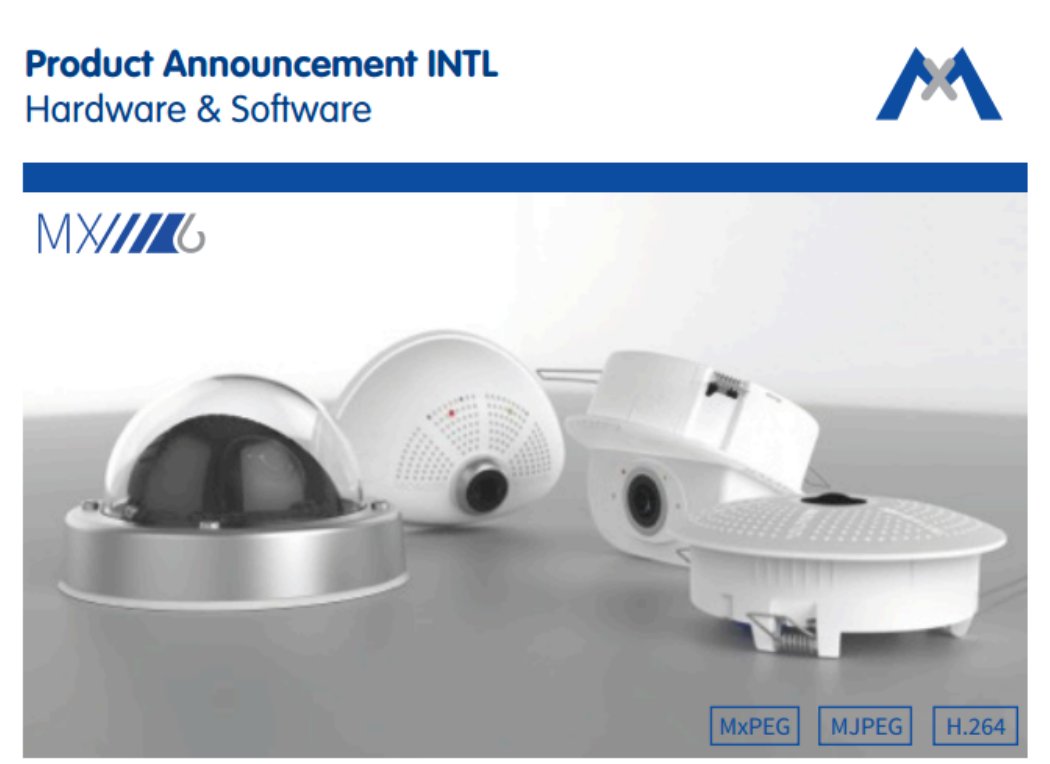 Prodis_Pty_Ltd's tweet photo. Following the launch of the Mx6 outdoor cameras, @MOBOTIX_AG presents the indoor camera line with the advanced &amp; flexible new platform tech. https://t.co/gQ6svKiQtR