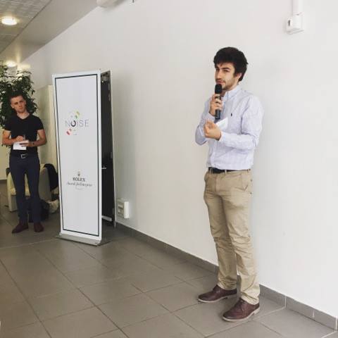 Accueillons Arnault Martin de Musique pour tous <a href="/MPTasso/">Musique pour Tous</a>🎤🎹 @ESCPEurope pour notre déjeuner dédié à l'entrepreneuriat durable 🌳