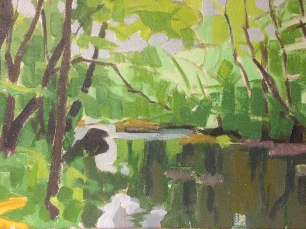 nochagall's tweet photo. Teign valley acrylic sketch @CastleDrogoNT @millenddevon #chagford #acrylicpainting #dartmoor @GoDartmoor https://t.co/w8oB3choAB