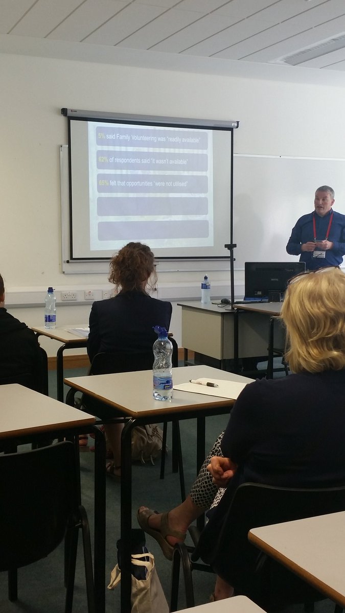 Nevey_B's tweet photo. Here's our @StuartGarland giving his Masterclass on Family Volunteering: Just another fad or something we should actively engage? #NVMC2017 https://t.co/kkHBLc2iLQ