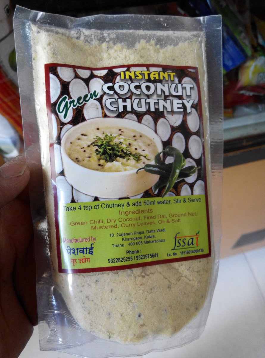 SACHINTAK55's tweet photo. #InstantM ade #coconut #chunty #Pune #city #foodicpune #retailers https://t.co/AoQesDxCKR