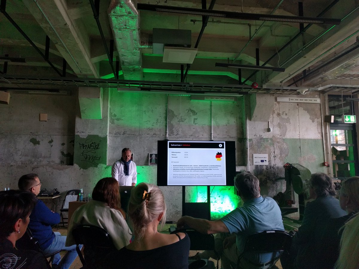 maariantoom's tweet photo. Today at #meltfoorum. #melt2017 @ahk_balt https://t.co/hOR3aok4Zi