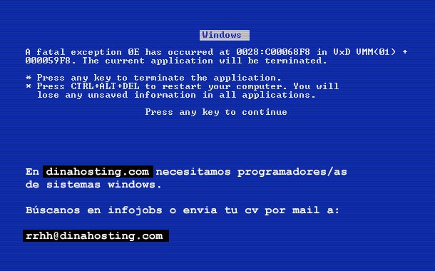 dinahosting's tweet photo. Hazte #dinaworker, ยกte estamos esperando!
https://t.co/xm9OnjFyhm #ofertasdeempleo #WindowsSysAdmin #Empleo https://t.co/etZC5kDYui