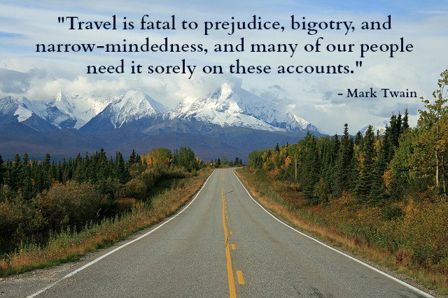 intrepidmuse's tweet photo. #travelquotes #marktwain #travelopensminds https://t.co/9bPOn9Qj9z