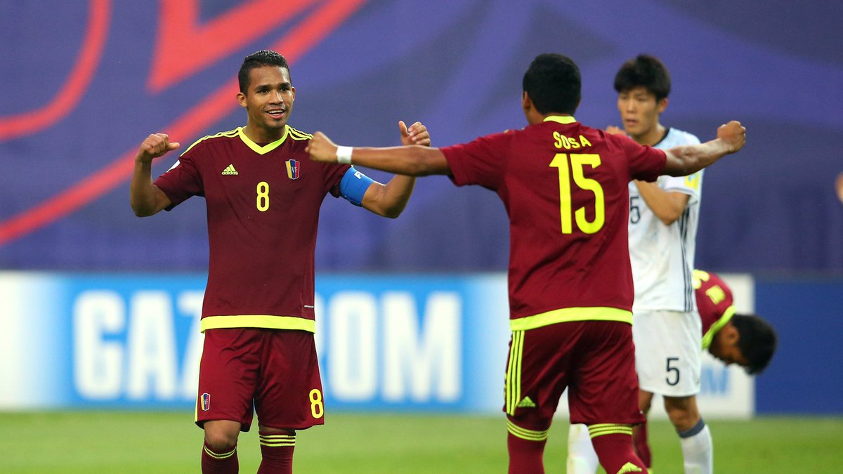 FIFAcom's tweet photo. @YangelHerrera8 @FVF_Oficial @VinotintoSub20 @jfa_en @jfa_samuraiblue @NYCFC 📹 VEN 1-0 JPN
Venezuela made history and they did it in dramatic fashion
#U20WC Highlights👉https://t.co/QXdkgbu1f4 https://t.co/EOCgDe648d