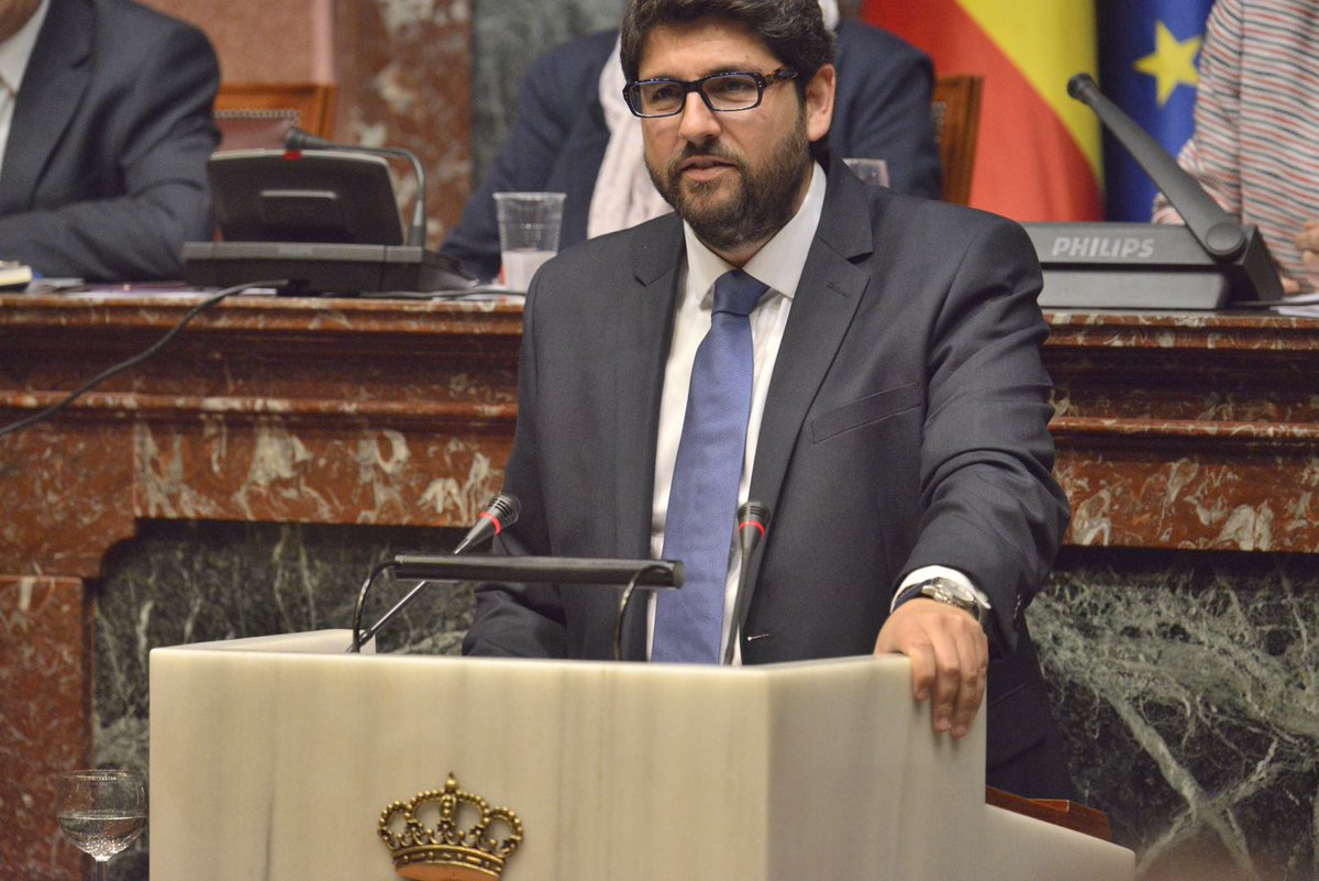 💧<a href="/LopezMirasF/">Fernando López Miras</a> "La #RegióndeMurcia necesita agua ya y para siempre" Solicita comparecer en la Asamblea para llamar a unidad en torno al agua