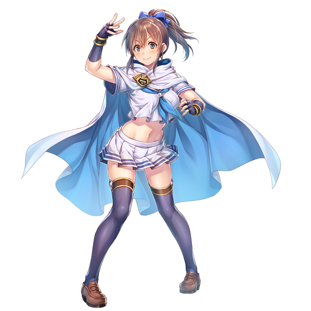リム Ilr A Twitter 青いセーラー服にマントが似合いすぎててかわいいですね 鍛えたお腹に見惚れていっぱい投げられたいです