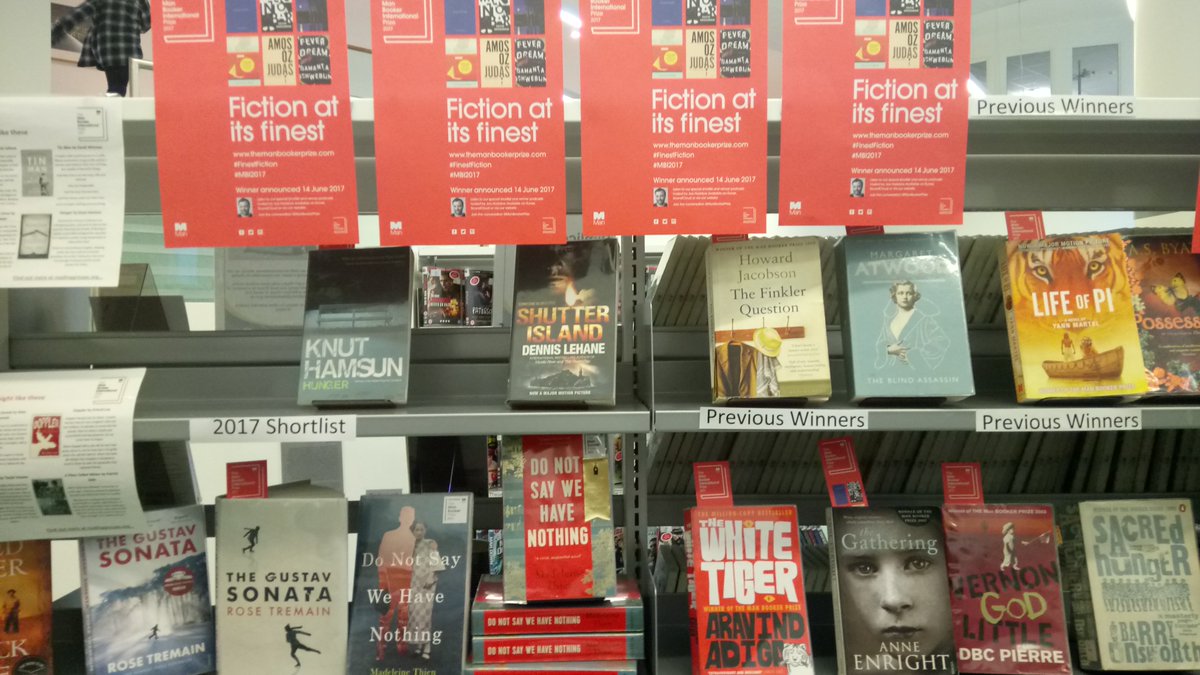 WCCLibraries's tweet photo. .@ManBookerPrize display at Pimlico Library. Read any of them? More details here: https://t.co/6LYcANYnYj #MBIP2017 @readingagency https://t.co/oAIvN5s9MC