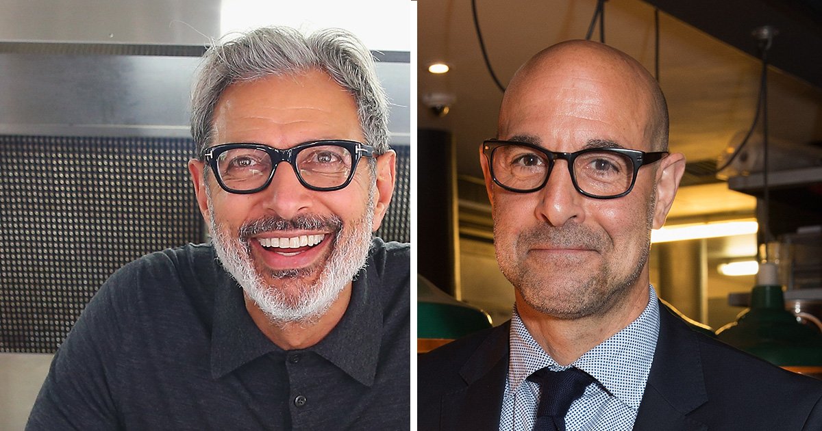 hellogiggles's tweet image. The internet wants to make a movie where Jeff Goldblum and Stanley Tucci are husbands, and we’re 100% on board trib.al/1xGGUai