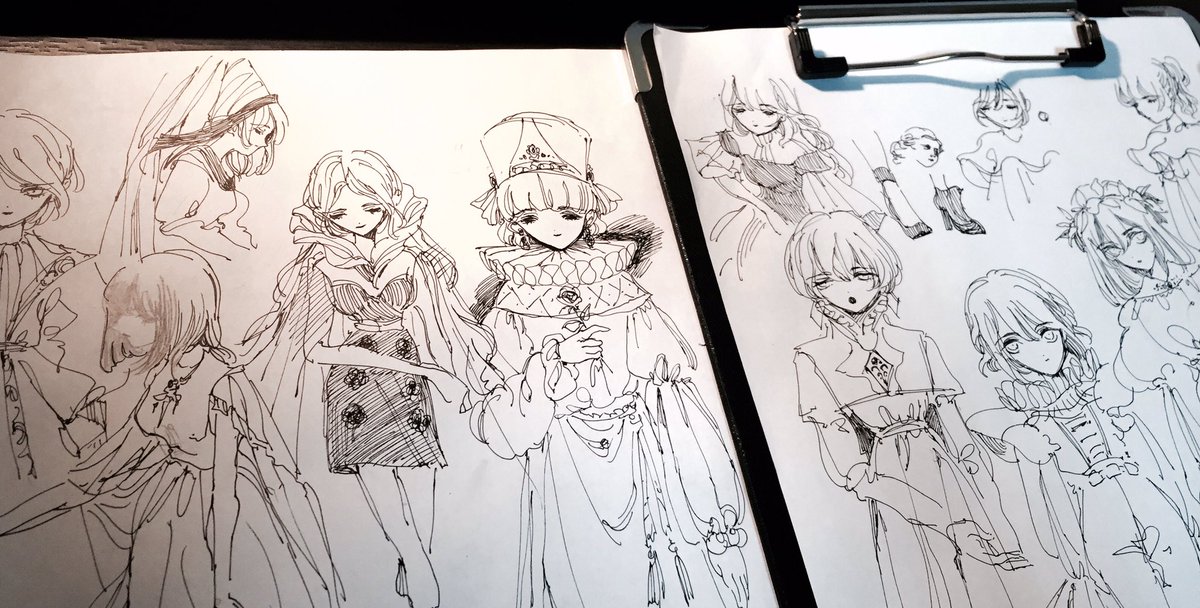 一発描きが一番楽しいス 