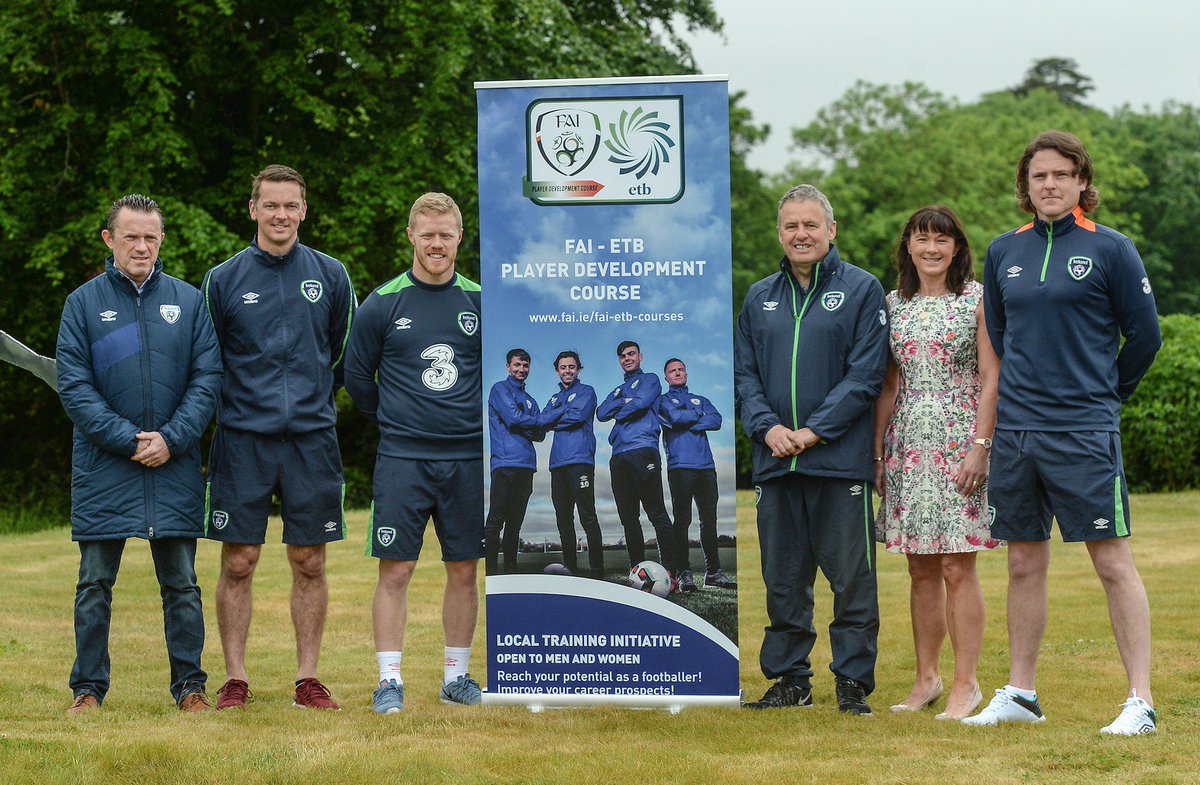 Boyle &amp; Horgan launch 2017/18 Player Development Courses. fai.ie/domestic/news/… #Grassroots