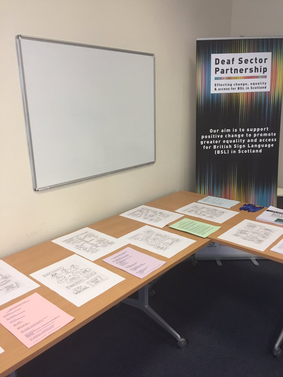 DeafSector's tweet photo. Pop along SCoD today 12.00pm-7.00pm to find out more info about the Draft #BSLNationalPlan 1 day left, it finishes tomorrow!! @SCoDMedia https://t.co/FBhbGMj2VC