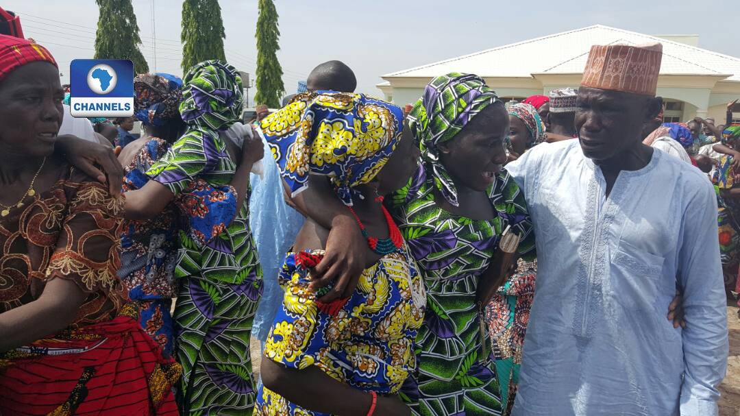 channelstv's tweet photo. Freed Chibok Girls Will Be Enrolled In New Schools – Alhassan. https://t.co/kcimRUfwyw https://t.co/K8MilQhH0H