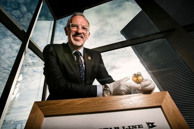 NITouristBoard's tweet photo. Extremely rare artefacts connected to RMS Titanic’s launch unveiled at Titanic Belfast to mark milestone anniversary https://t.co/w5JH5btsWG https://t.co/ky5JPOLkcl