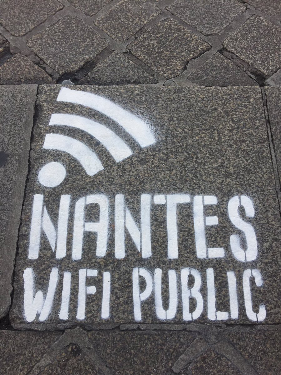 franckytrichet's tweet photo. Nantes Wifi Public, c'est l'internet gratuit pour tous, sans login, sans mot de passe et sans pub sur 7 sites https://t.co/57Dx1PWQV4 https://t.co/B7LagyyWJU