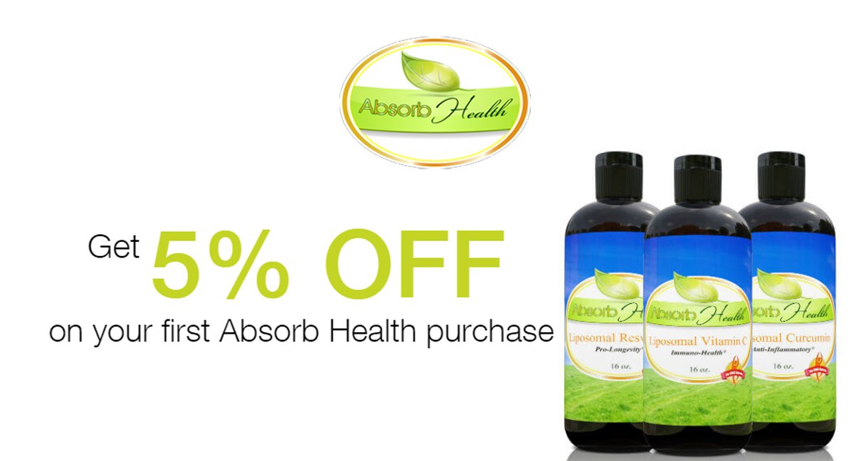 CouponCutCode's tweet photo. #AbsorbHealth Get 5% Off on Your First Purchase
#health #supplements #vitamins #muscle #fitness #weight
Shop Now: https://t.co/v7vwcWgar7 https://t.co/0Mj9qRW2R0