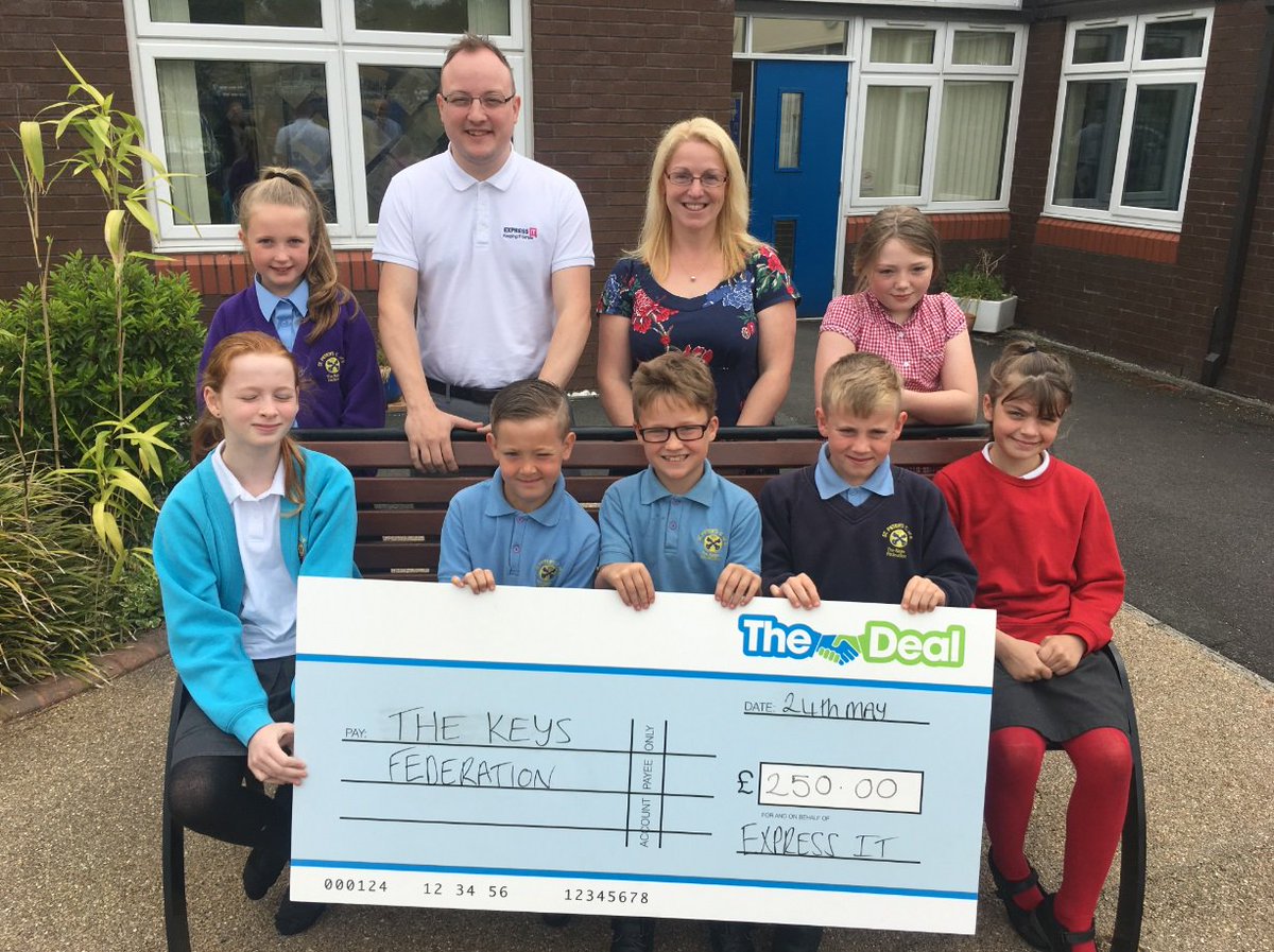 Well done to The Keys Federation for completing a litter pick in the local area which was sponsored by Express IT #TheDeal