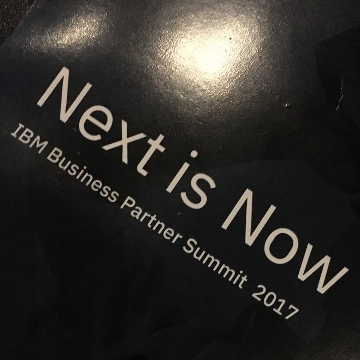 sofie_riise's tweet photo. What is happening and what to be aware of in 2017? Find out with IBM blockchain, GDPR, Cognitive Era and Watson IoT 🙌🏼 #ibmbpsdk https://t.co/VajvwEFHDO