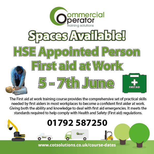 bizlifeuk's tweet photo. Last few spaces available, book now for next week . #FirstAid #Junetraining
3 day course. https://t.co/x0SwBQ7txf