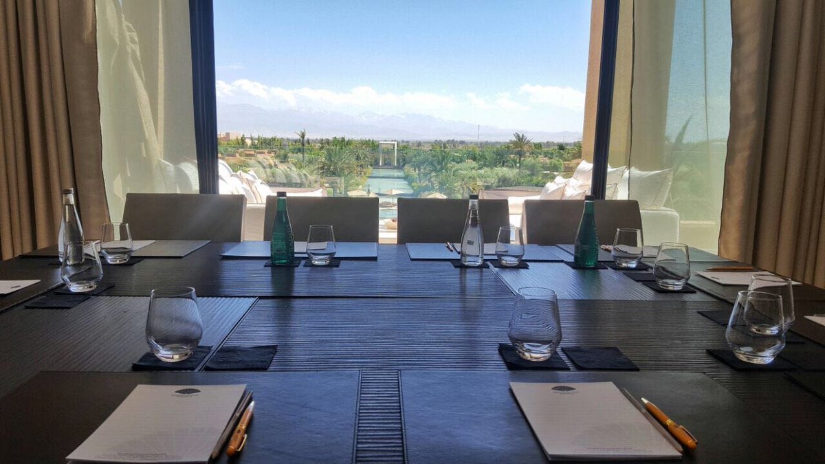 MO_MARRAKECH's tweet photo. Your business meeting with a view #MOSuiteLife #events https://t.co/oJQSwrD8hd