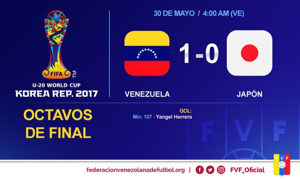 Solgrafic's tweet photo. Rumbo a cuartos... Bravo muchachos  @VinotintoSub20 #VinotintoSub20 https://t.co/dxWp1yIU9v