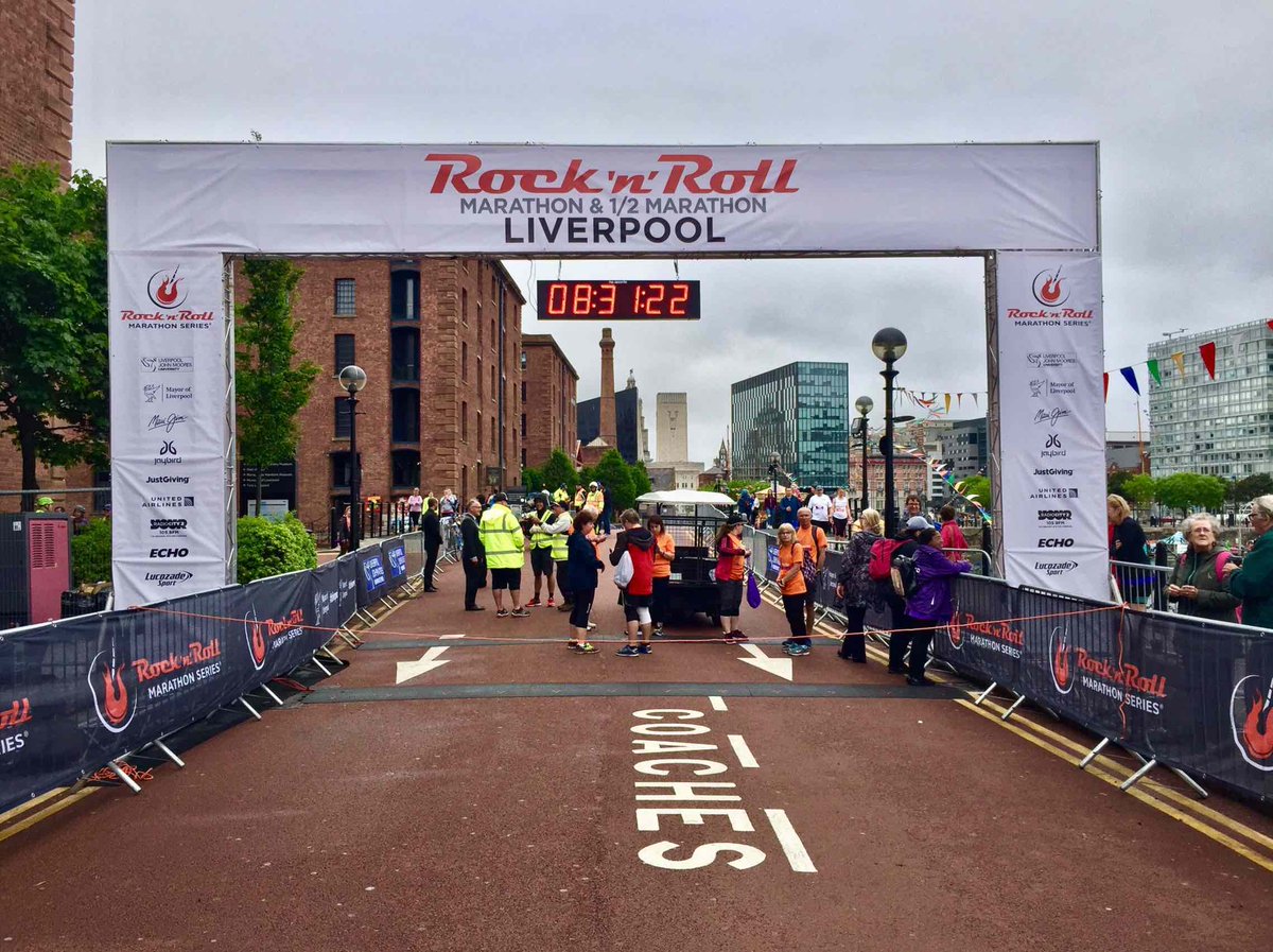 Evolve_BM's tweet photo. We were delighted to supply 1000+ crowd barriers, 4 gantries &amp; other event branding around the course https://t.co/DrALNJwSj3 #RnRLiverpool https://t.co/dt2uTbeICs