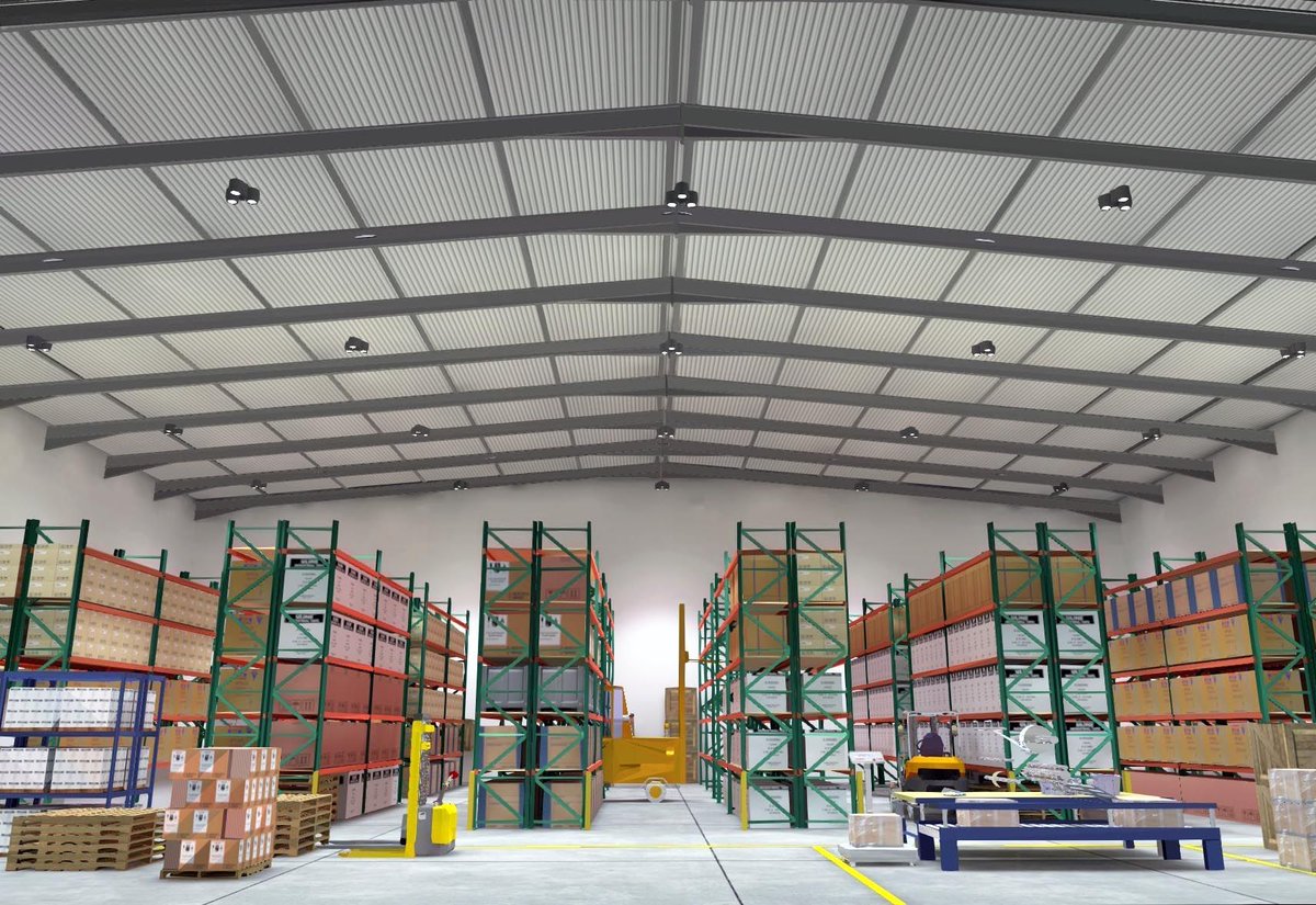 Lux_magazine's tweet photo. Warehouses... always big, but rarely the same. Find out how to light them with our latest #Lighting #DesignClinic. https://t.co/d1757HelUt https://t.co/nPyvmw319C