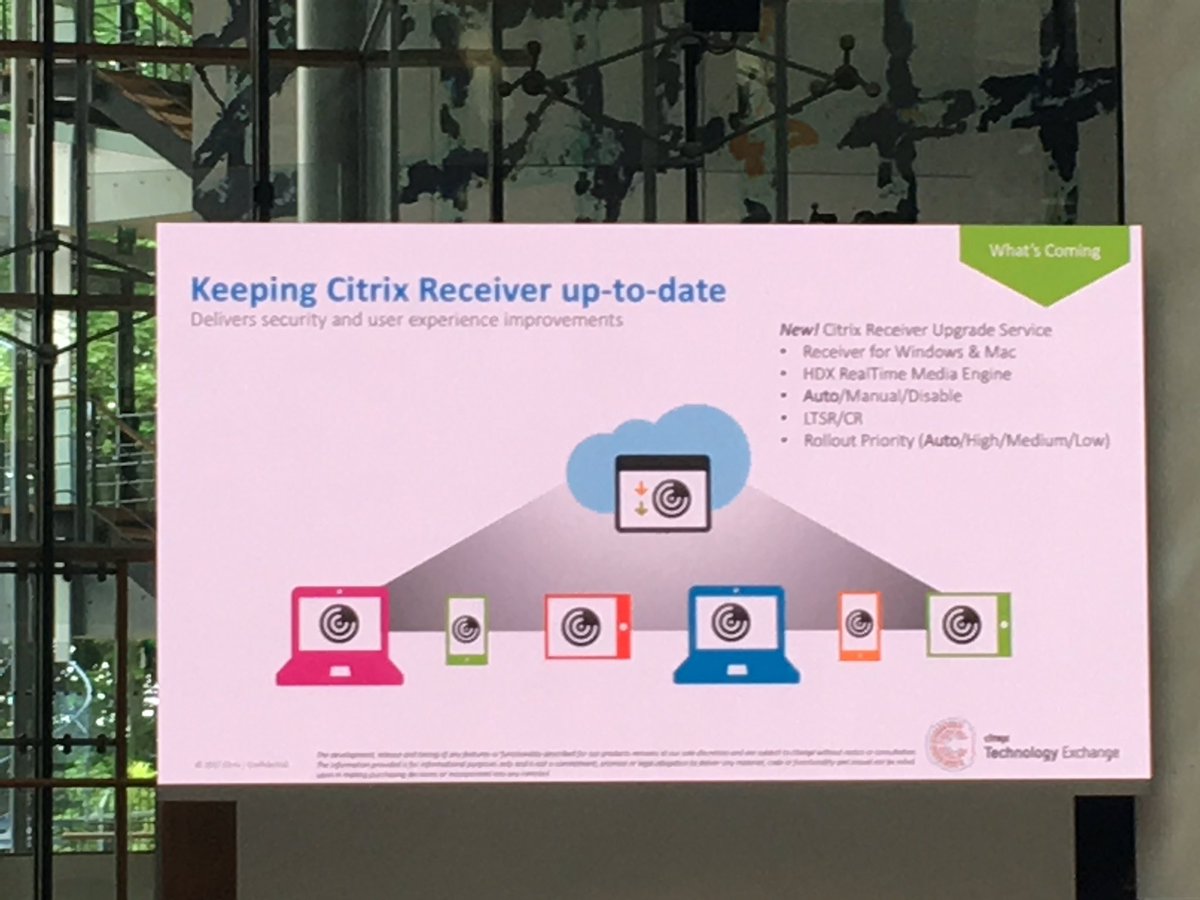 fsauerbits's tweet image. @CitrixReceiver Really cool feature with self updating #CitrixReceiver #CitrixTex2017