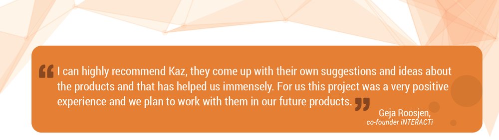 kazsoftware's tweet photo. How we helped a startup launch a unique product with angel funds https://t.co/K8j5I1x0iK #startup Meet us at #cebit2017 to discuss. https://t.co/N4ffvbquud