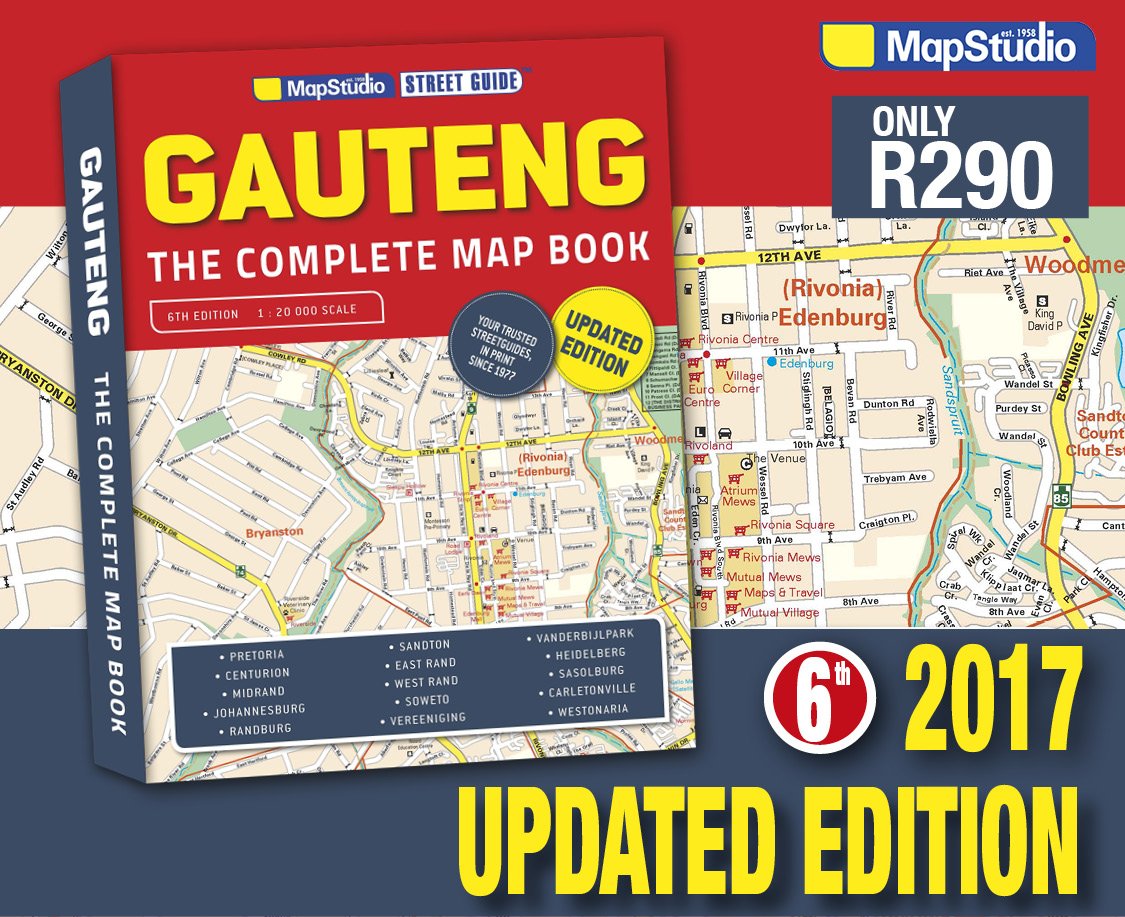 Mapstudio On Twitter Navigate Your Way Around Gauteng With - 