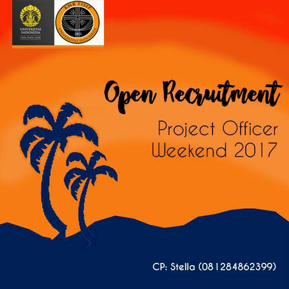 [HARI TERAKHIR OPREC PO WEEKEND]  
Line: patriciastellahrf
Phone number: 081284862399
Kami tunggu partisipasimu sampai pukul 00.00!
COMMUNIO
